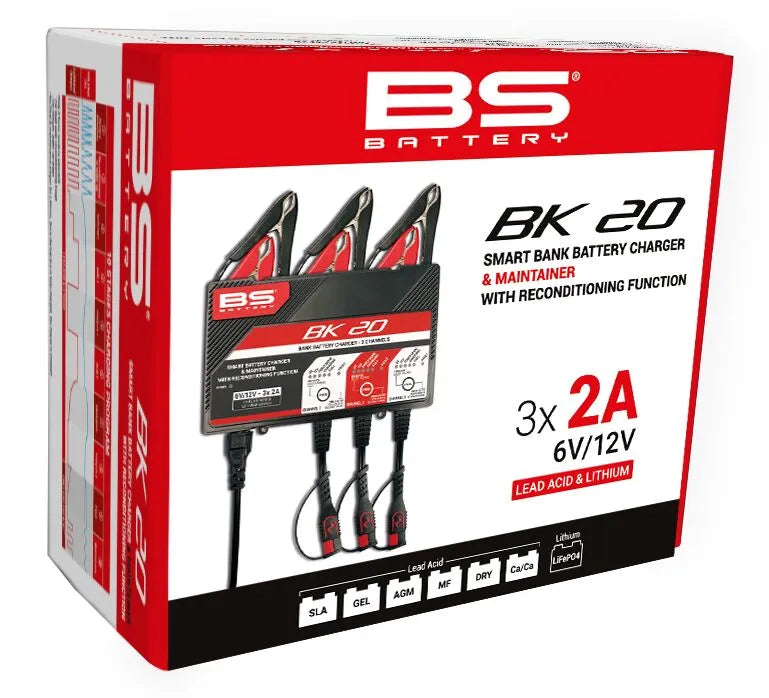 Bs Battery Smart Bank Charger With Reconditioning