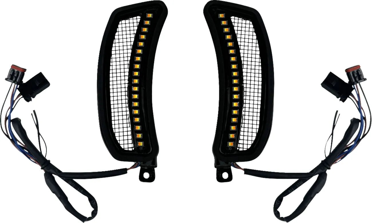 Custom Dynamics Fairing Vent Lights - Low Rider St