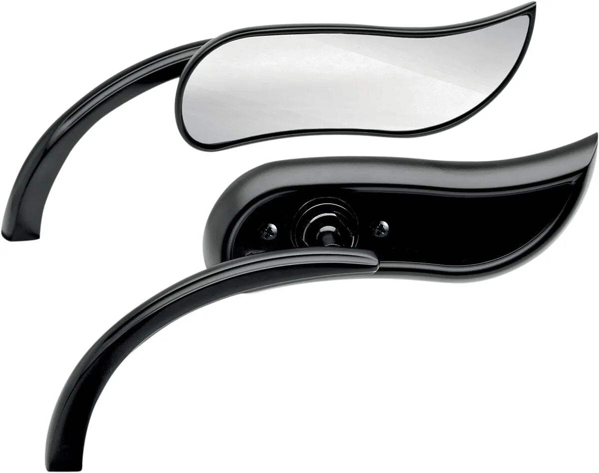 Arlen Ness Micro-mirror - Black Cat Eye