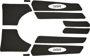 Wsm Black Traction Mat Set