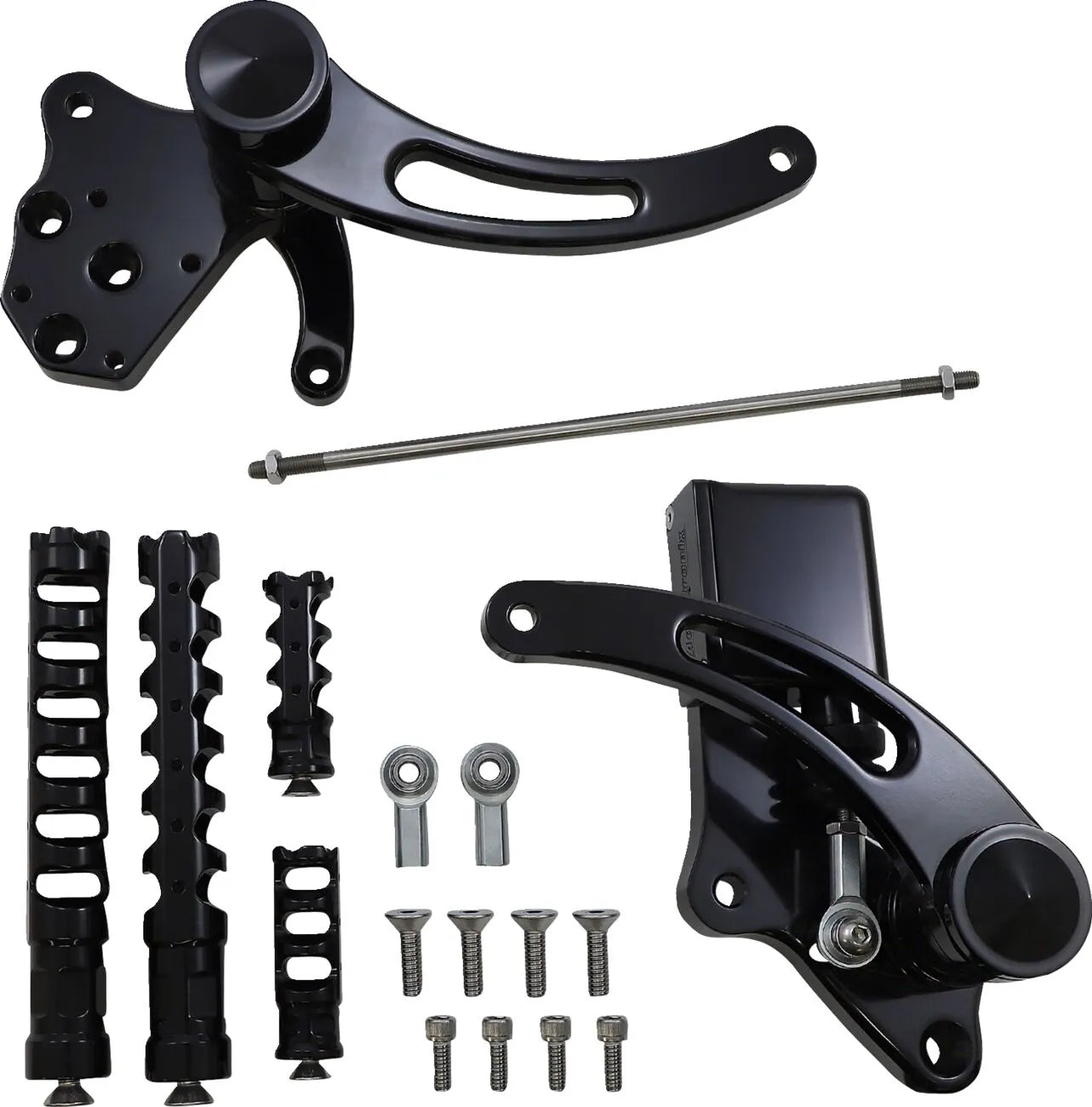 Accutronix Forward Controls - Black Anodized