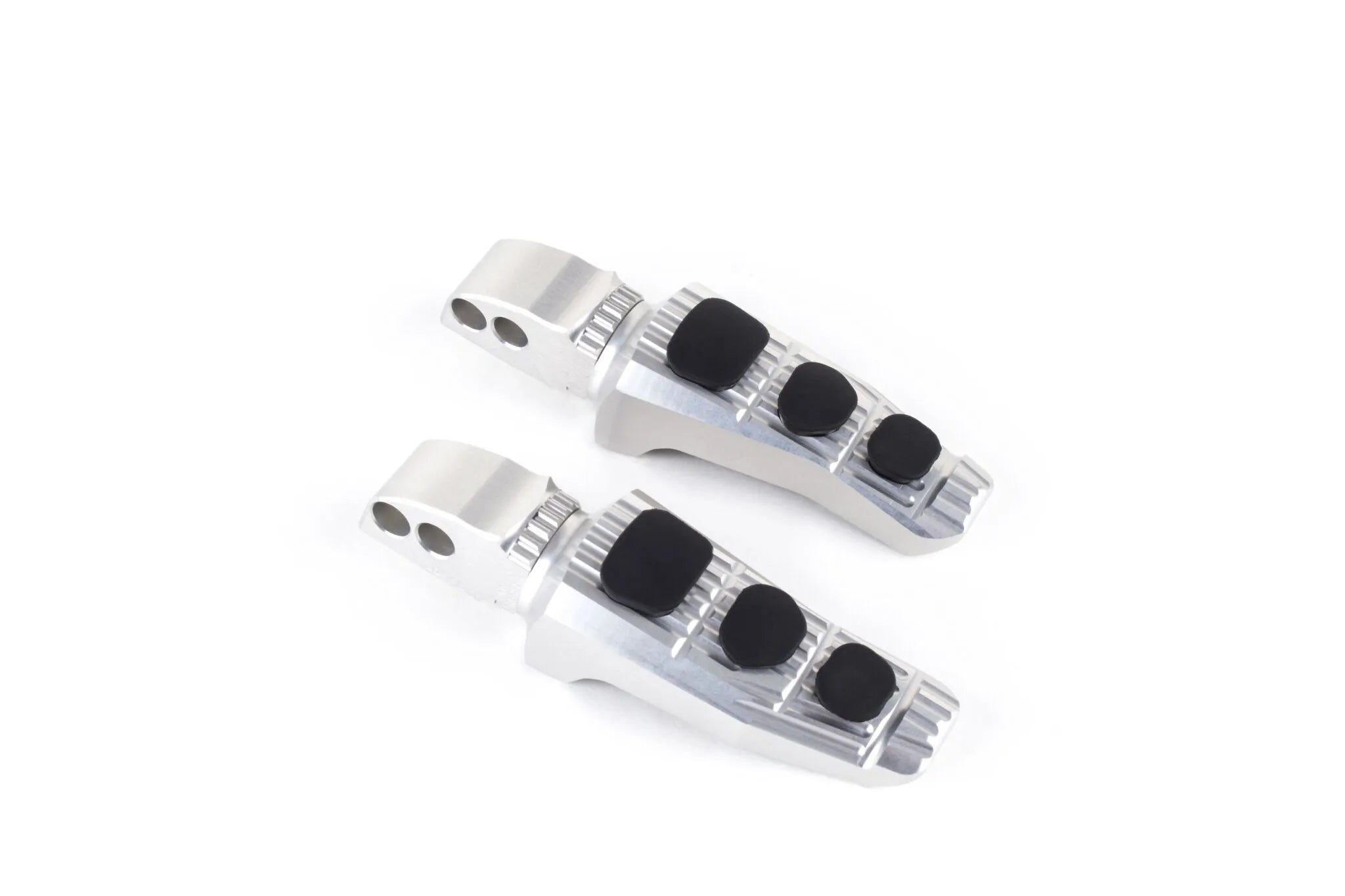 Gilles Tooling Uf20 Footpegs - Silver Aluminum Footrests