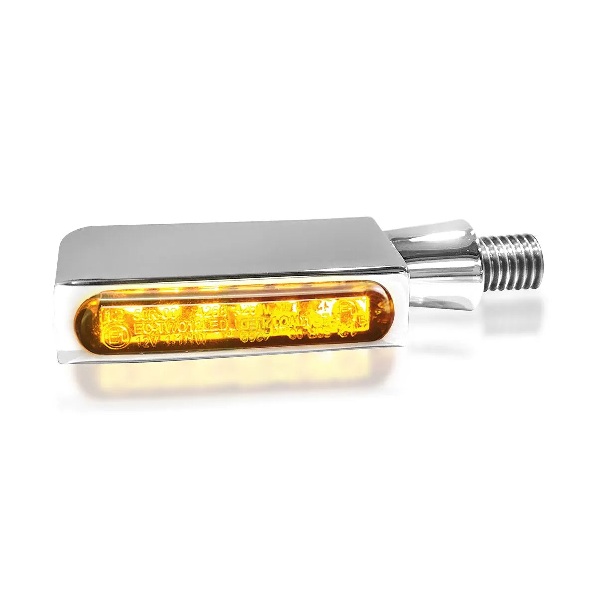 Heinz Bikes Blokk-line Led Turn Signal - Chrome
