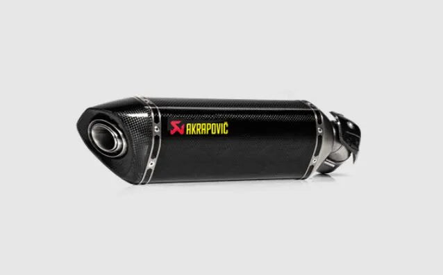 Akrapovic Slip-on Line Muffler With Carbon Fiber End Cap
