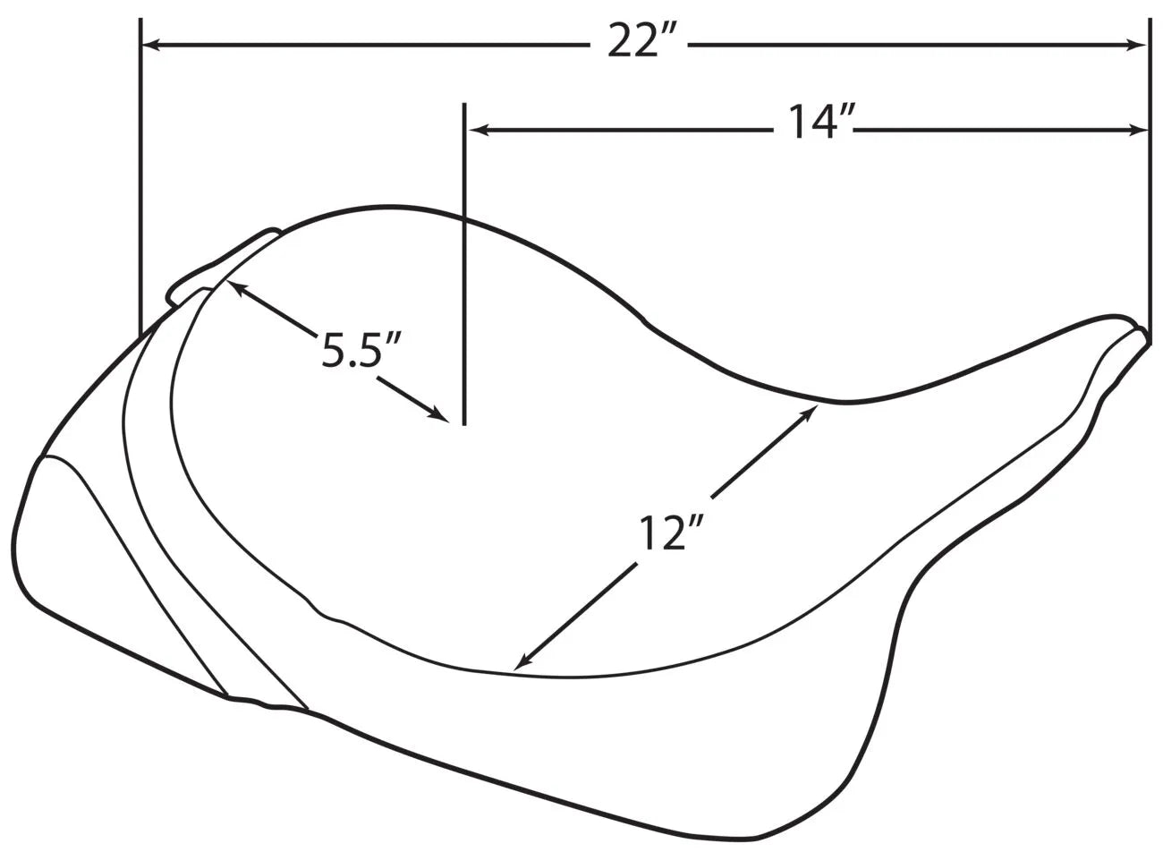 Drag Specialties Backrest Compatible Solo Seat