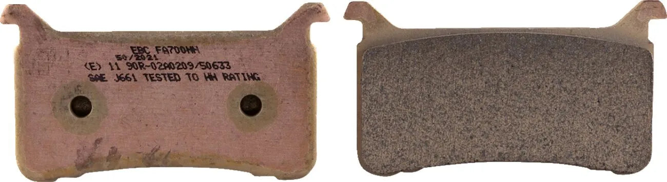 Ebc Sintered Hh Brake Pads - Maximum Brake Effect