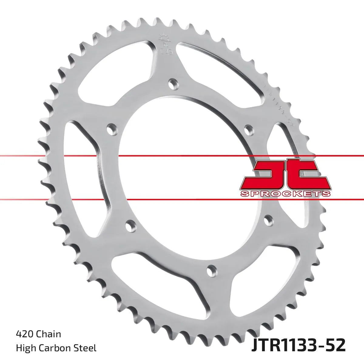 Jt Sprockets Steel Rear Sprocket - 52t