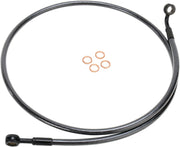 Magnum Shielding Braided Front Brake Line For Non-abs Models