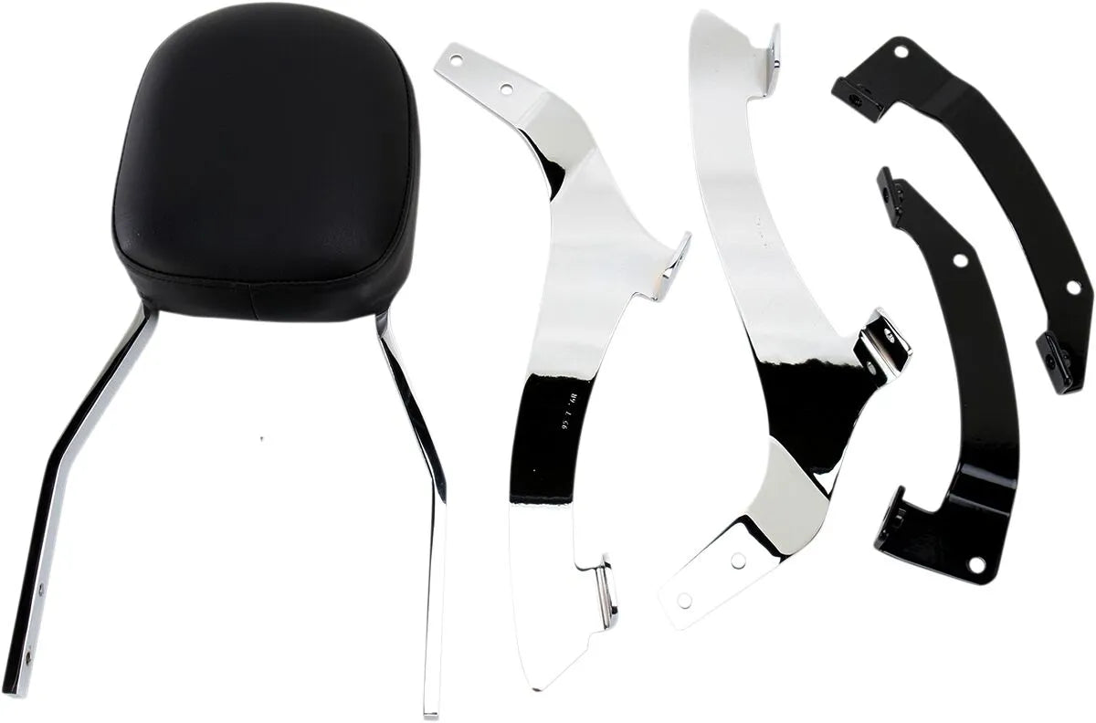 Cobra Square Sissy Bar Kit - Chrome Steel