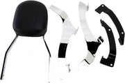 Cobra Square Sissy Bar Kit - Chrome Steel