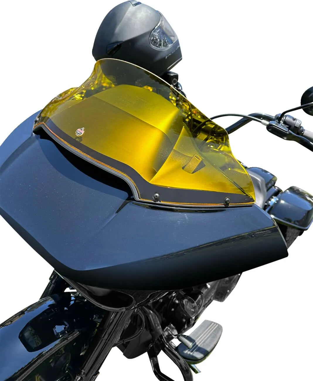 Klock Werks Kolor Flare™ Sport Windshield - Yellow
