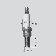 Champion Resistor Spark Plug Rg6hcc