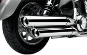 Cobra Scalloped Tip Slip-on Mufflers For Custom Bikes