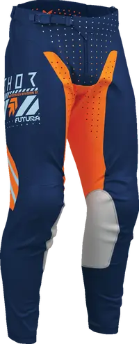 Thor Launchmode Futura Pants - Light Blue/Gray/Orange/Navy