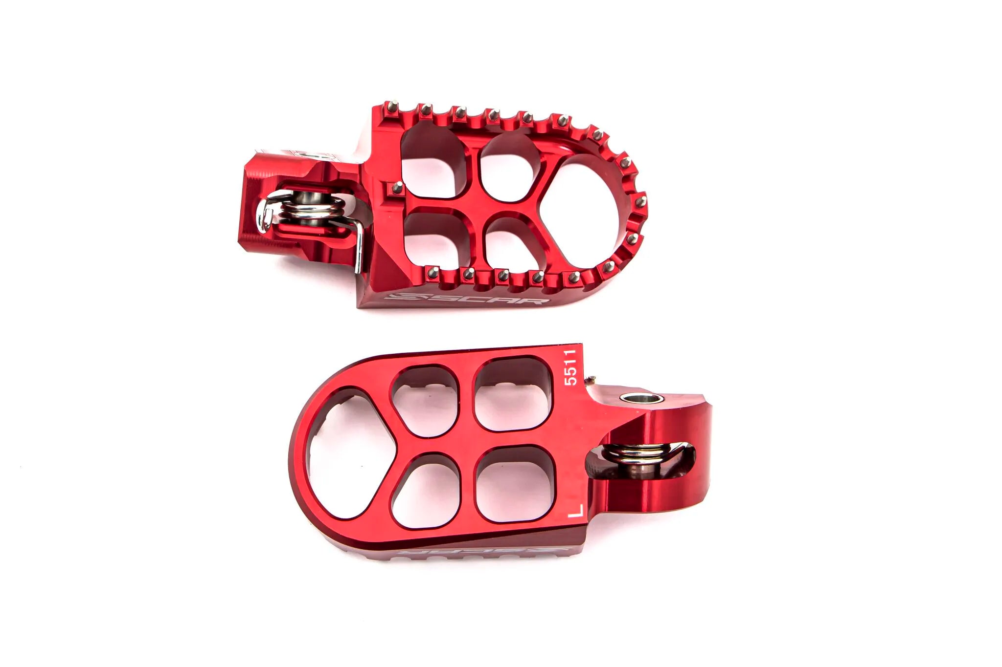 Scar Evolution Footpegs - Enhanced Grip & Durability