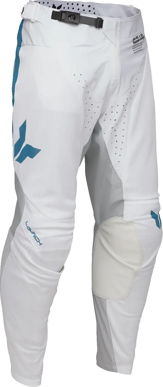Thor Launchmode Air Raid Pants - White, Gray, Blue