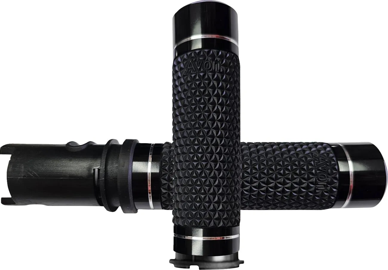 Avon Grips K25 - 1" Black Anodized