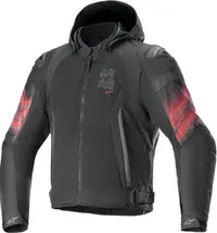 Alpinestars Zaca Air Venom Textile Jacket - Black/Red