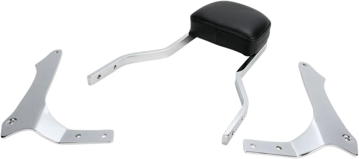 Cobra Square Sissy Bar Kit - Chrome Steel