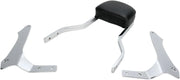 Cobra Square Sissy Bar Kit - Chrome Steel