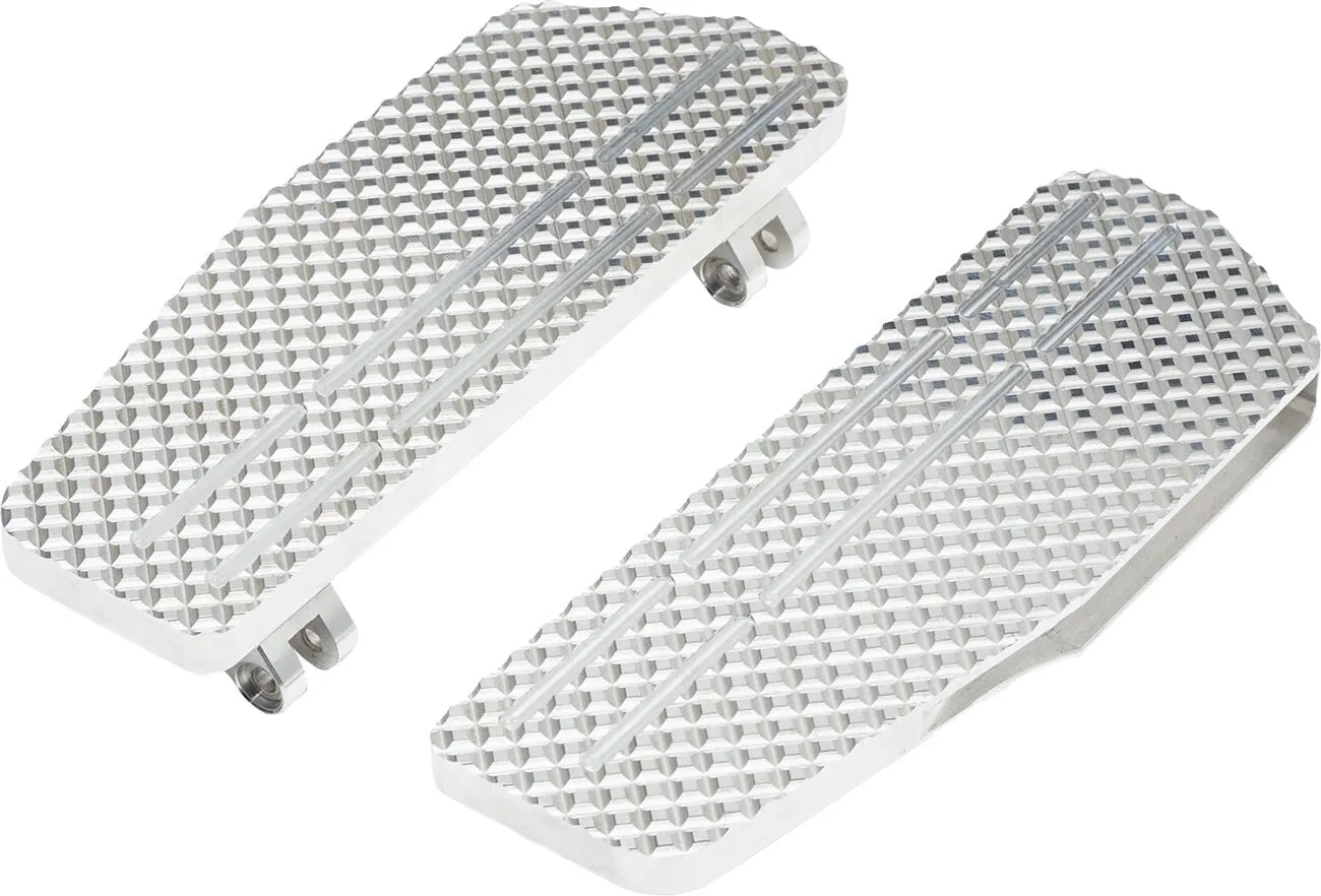 La Choppers County Line Floorboards - Billet Aluminum