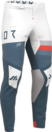 Thor Sportmode League Pants - Blue/Light Gray/Red/White