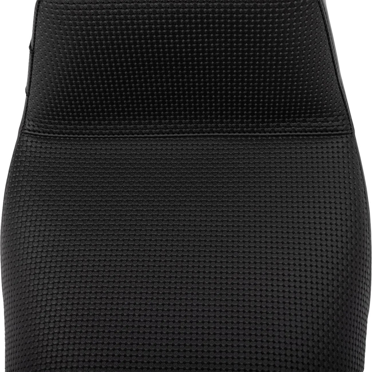 Le Pera Kickflip Seat - Black Vinyl, Basketweave