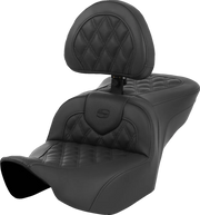 Saddlemen Roadsofa Heated Seat - Lattice Stitch