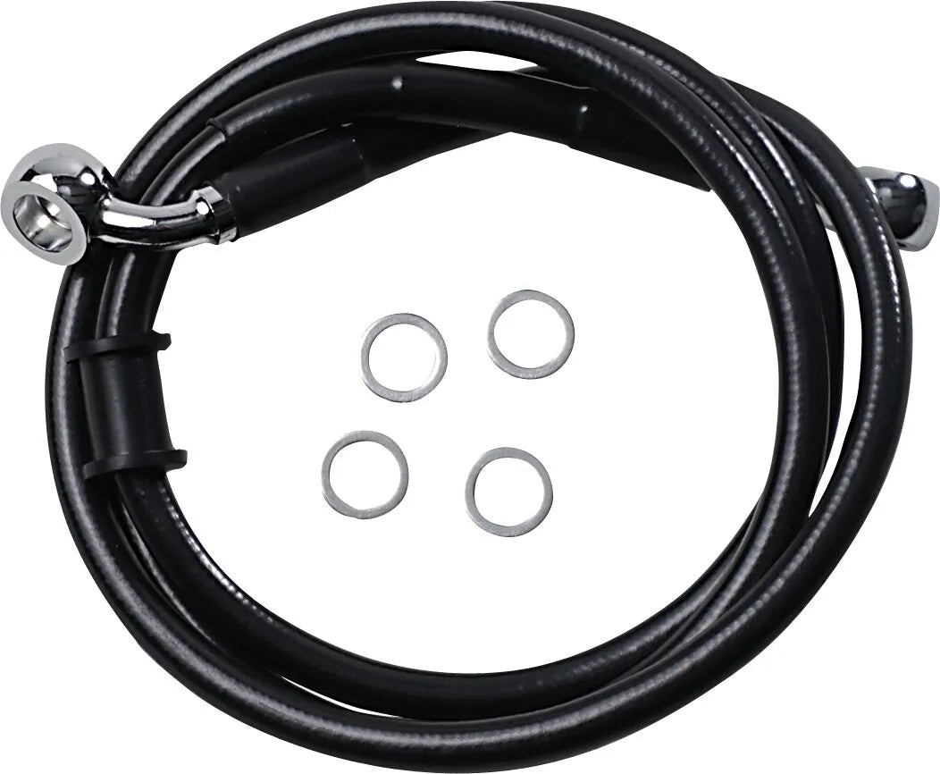Drag Specialties Front Brake Line For Non-abs Systems