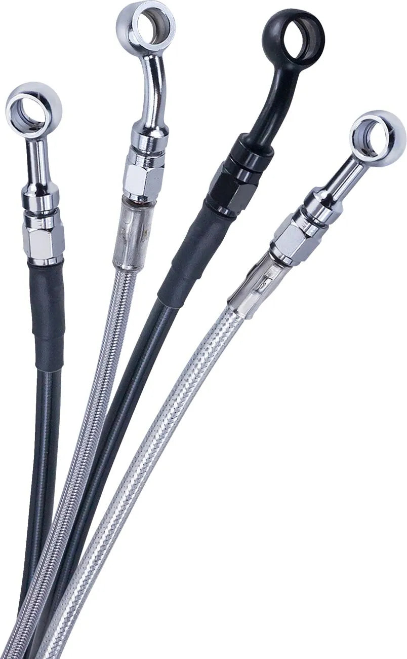 Barnett Upper Stainless Steel Brake Line
