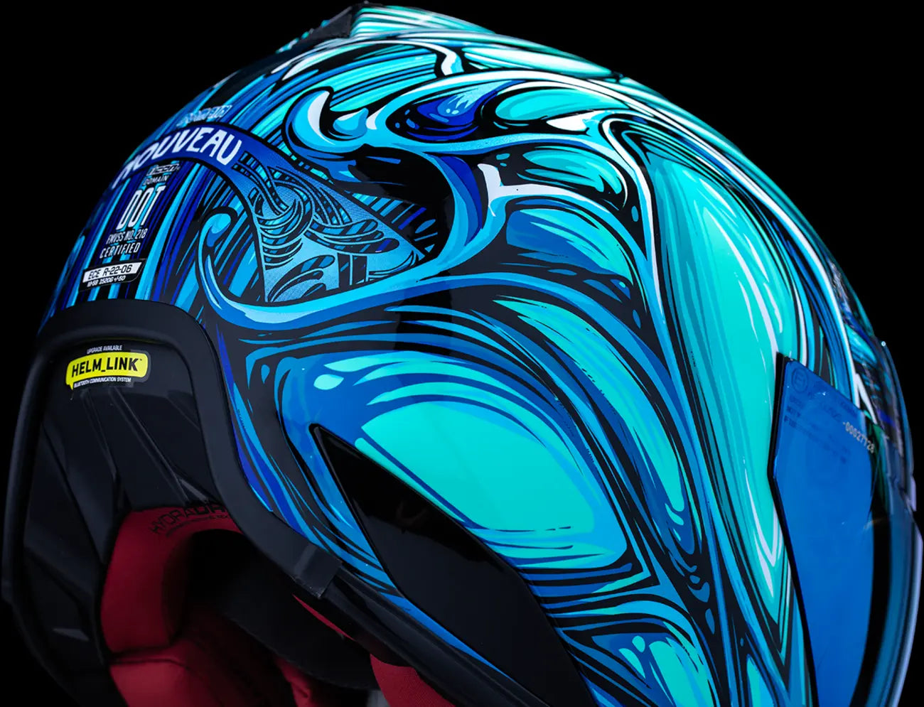 Icon Domain Nouveau Helmet - Full-face Frp Composite