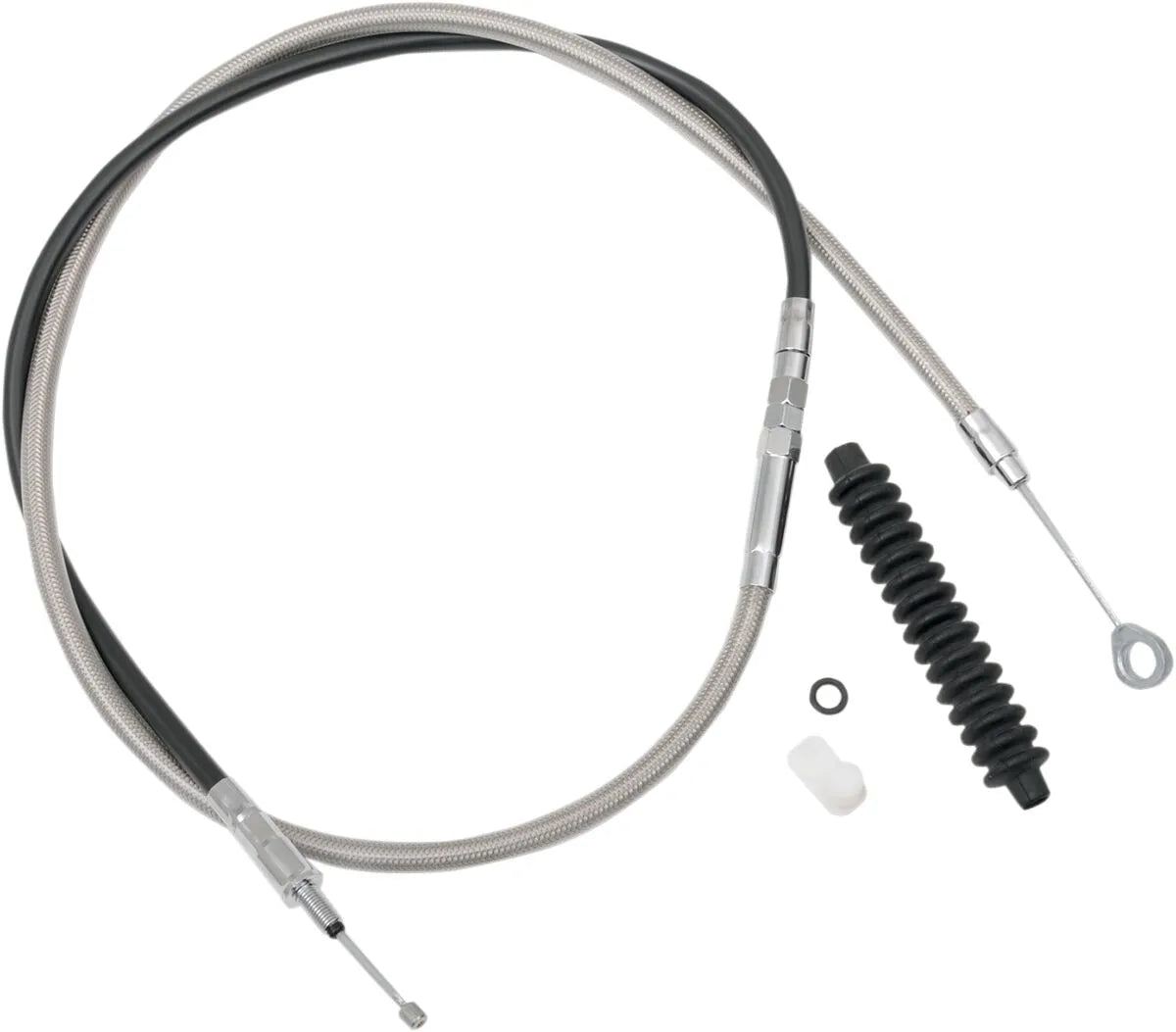Drag Specialties Stainless Steel Clutch Cable