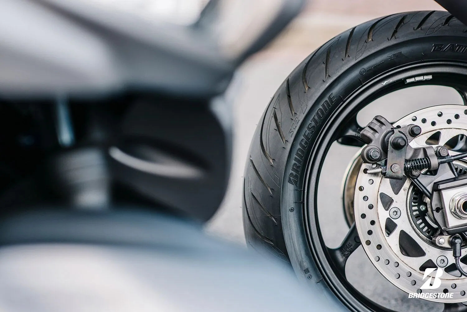 Bridgestone Battlax Sc2 Tire - Scooter Rear Tire