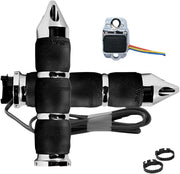 Avon Grips Heated Grips - Black/chrome