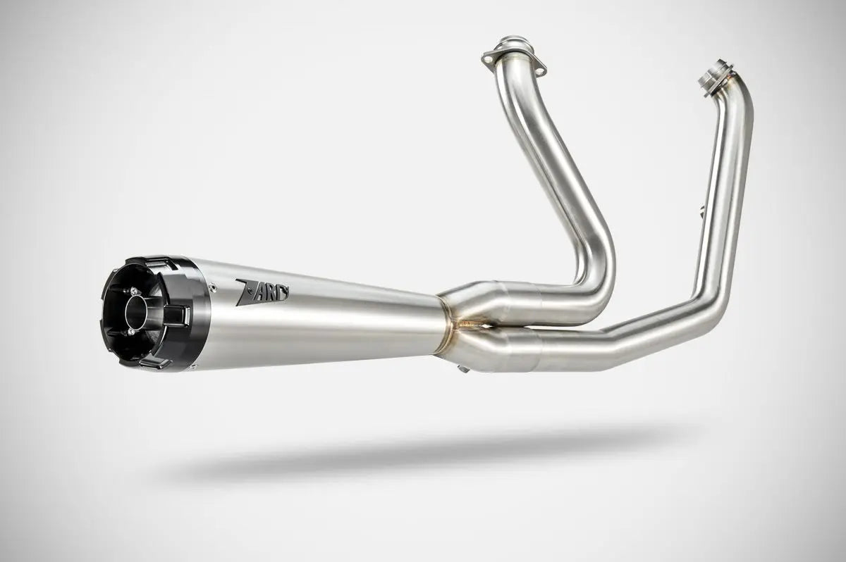 Zard 2:1 Full Exhaust System For Harley-davidson Softails