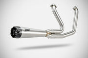Zard 2:1 Full Exhaust System For Harley-davidson Softails