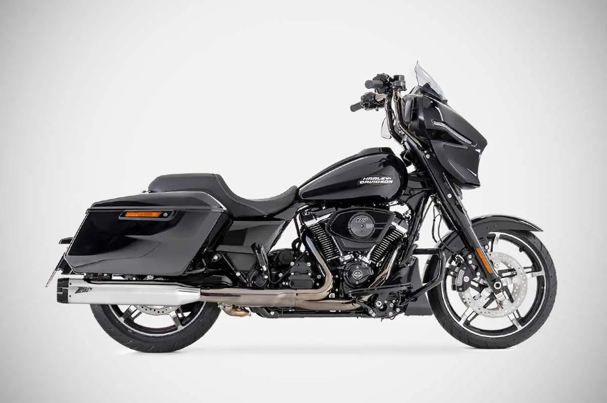 Zard 4.33" Slip-on Mufflers For Hd-touring E3