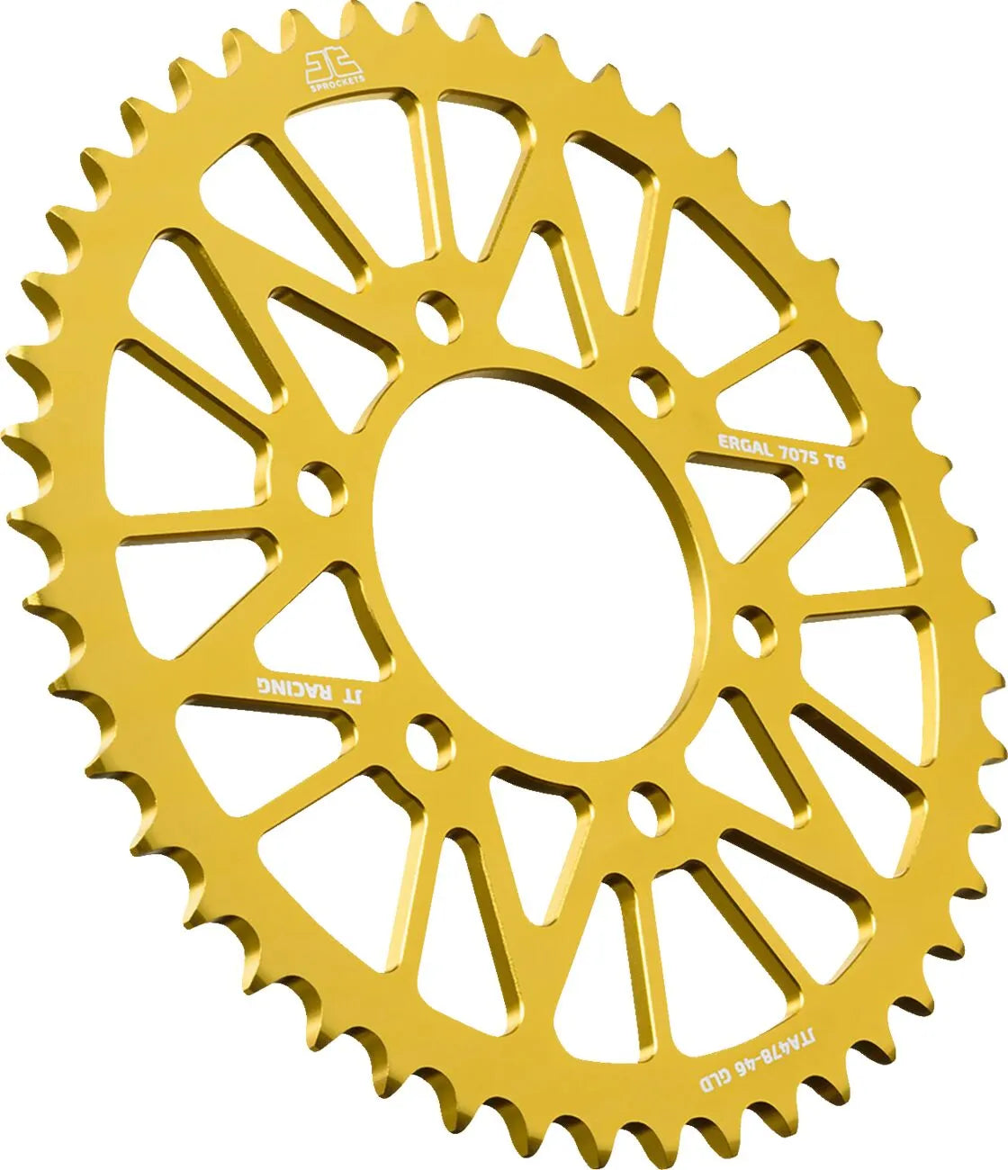 Jt Sprockets Aluminum Rear Sprocket 46t Gold