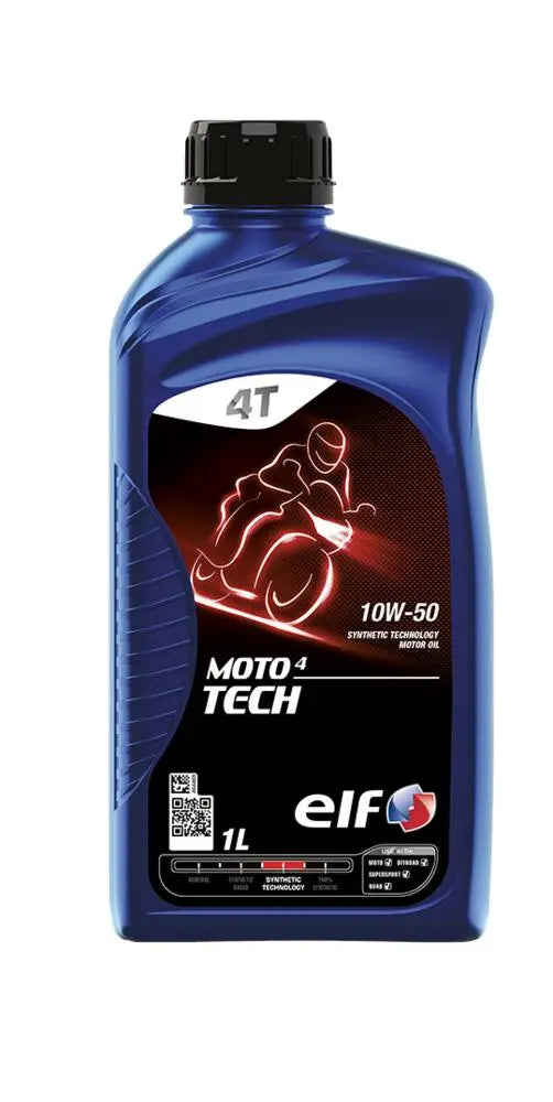 Elf Moto 4 Tech 10w-50 Engine Oil