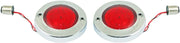 Custom Dynamics Probeam Led Turn Signals - Chrome/red