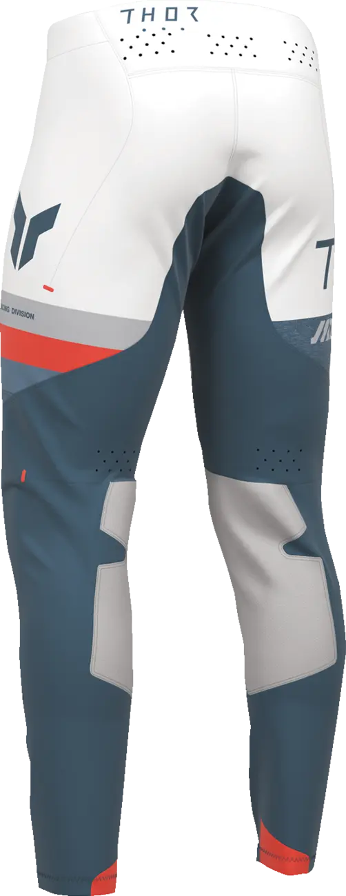 Thor Sportmode League Pants - Blue/Light Gray/Red/White