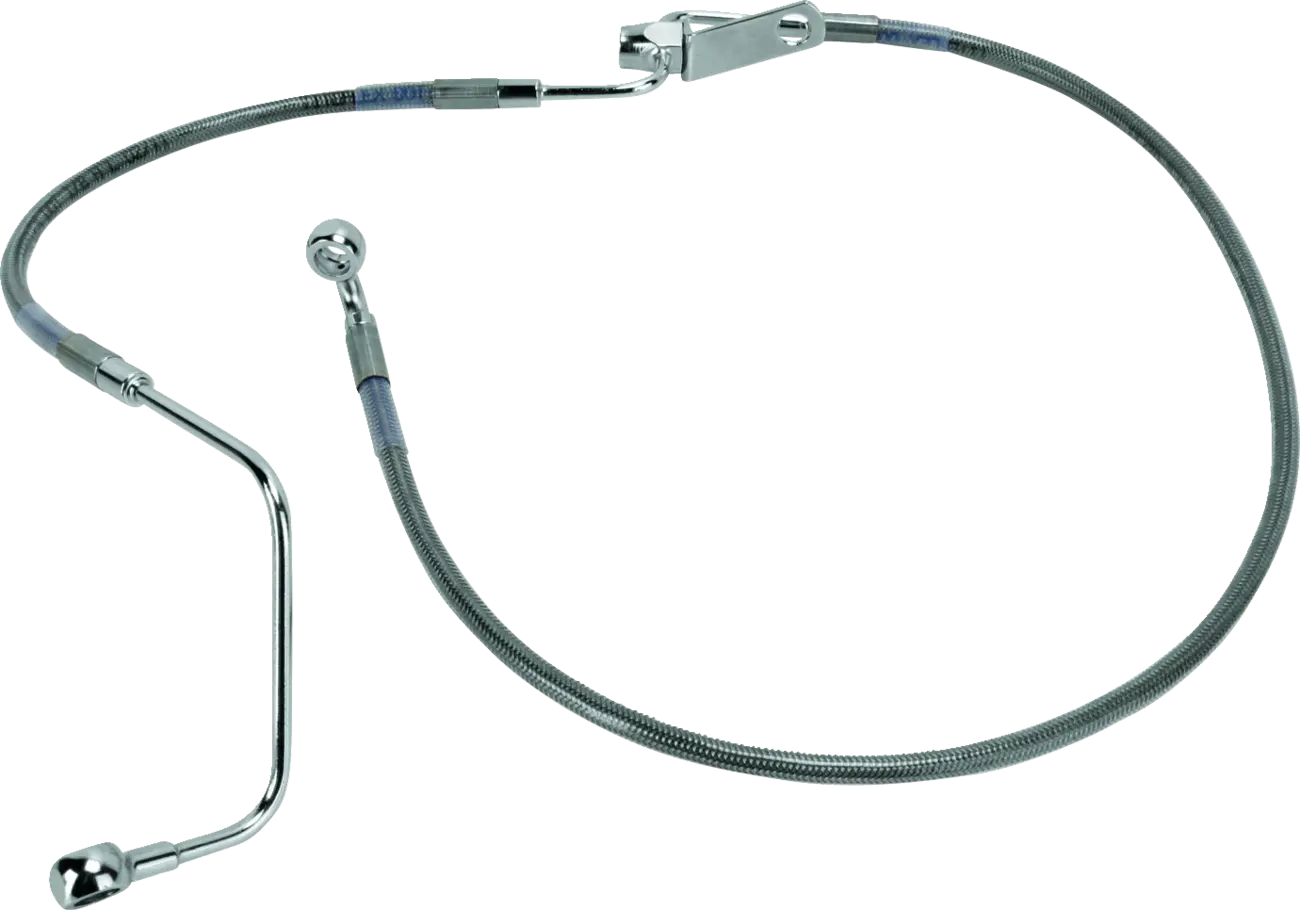 Drag Specialties Stainless Steel Brake Line Kit For Rear