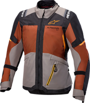 Alpinestars Andes V4 Drystar® All Weather Jacket - Black/Brown/Rust