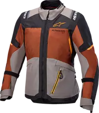 Alpinestars Andes V4 Drystar® All Weather Jacket - Black/Brown/Rust