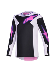 Alpinestars Fluid Grid Jersey - Black/Gray/Purple