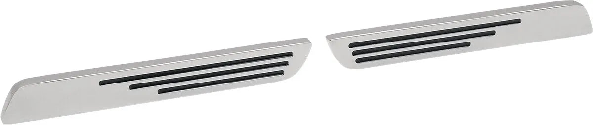 Drag Specialties Saddlebag Latch Inserts - Chrome