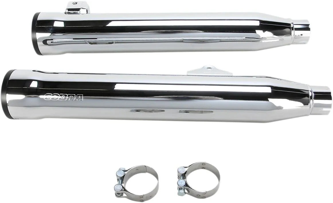 Cobra Rpt 3" Slip-on Mufflers Chrome