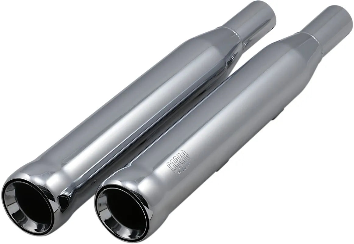 Cobra Neighbor Hater Slip-on Mufflers - Chrome
