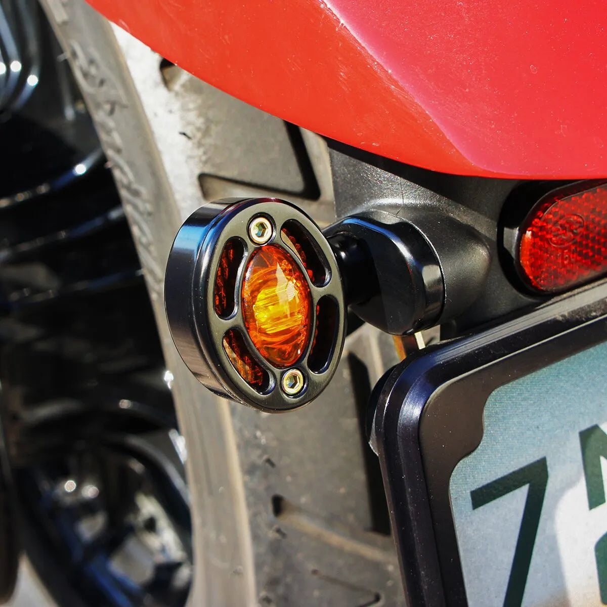 Joker Machine Rear Turn Signal Adapter Plates