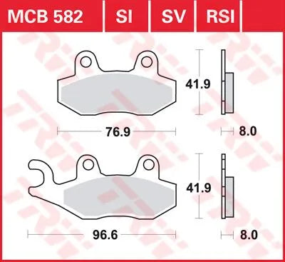 Trw All Round Sintered Metal Brake Pads